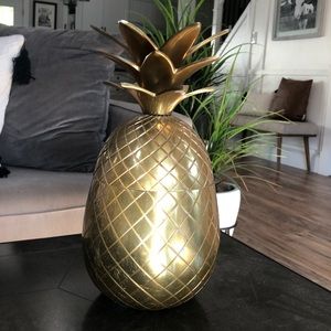 Gold Pineapple Ice Bucket